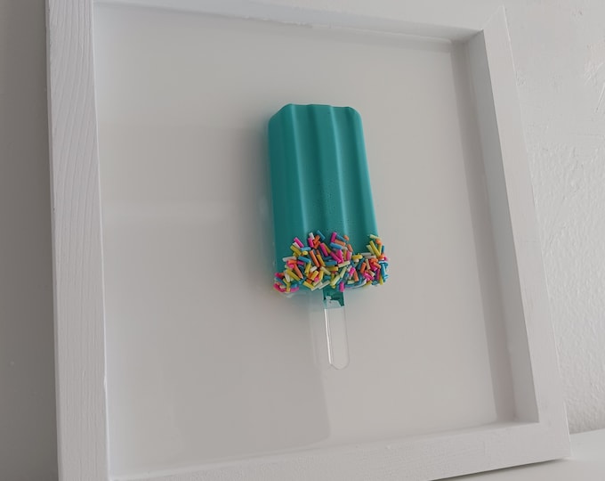 Popsicle Pop Art, Teal