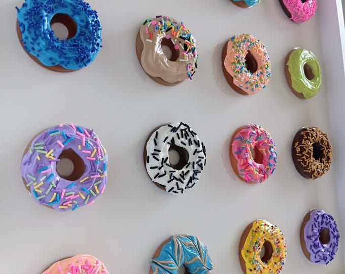 Donut Pop Art Sculpture