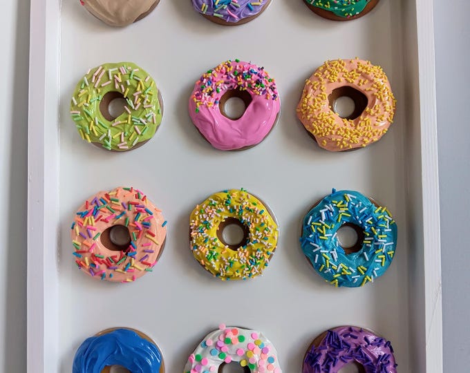Donut Pop Art Sculpture