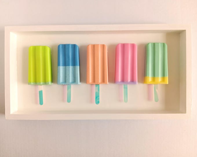 Colorful Popsicle Pop Art