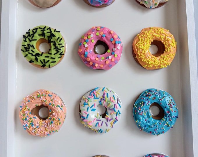 Donut Pop Art Sculpture