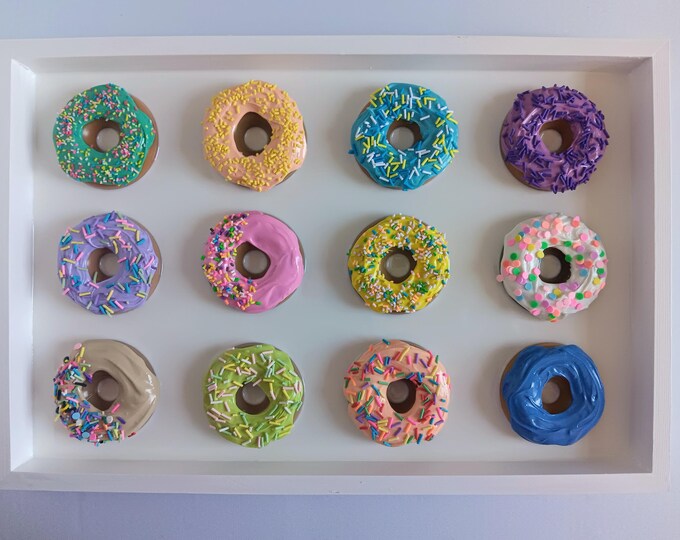 Donut Pop Art Sculpture