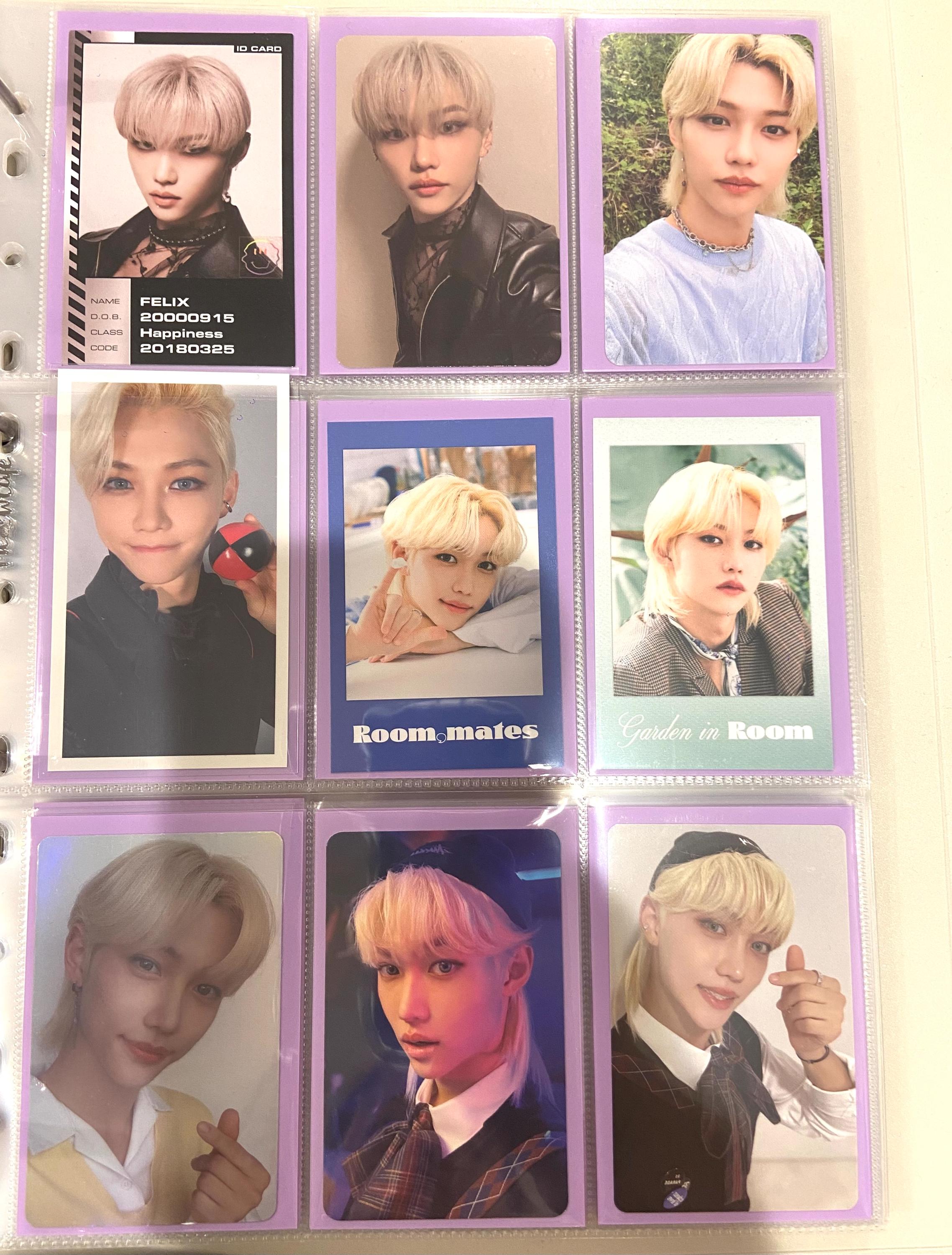 straykids スキズ　フィリックス　felix チェキ SKZ Felix Official Photo Card Collection - Etsy