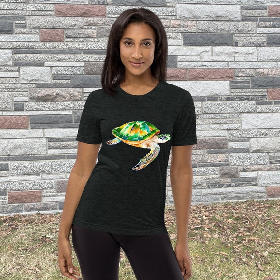 Green Sea Turtle Short Sleeve T-shirt 