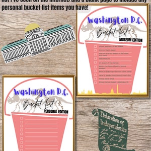 DC Bucket List - Museum Edition