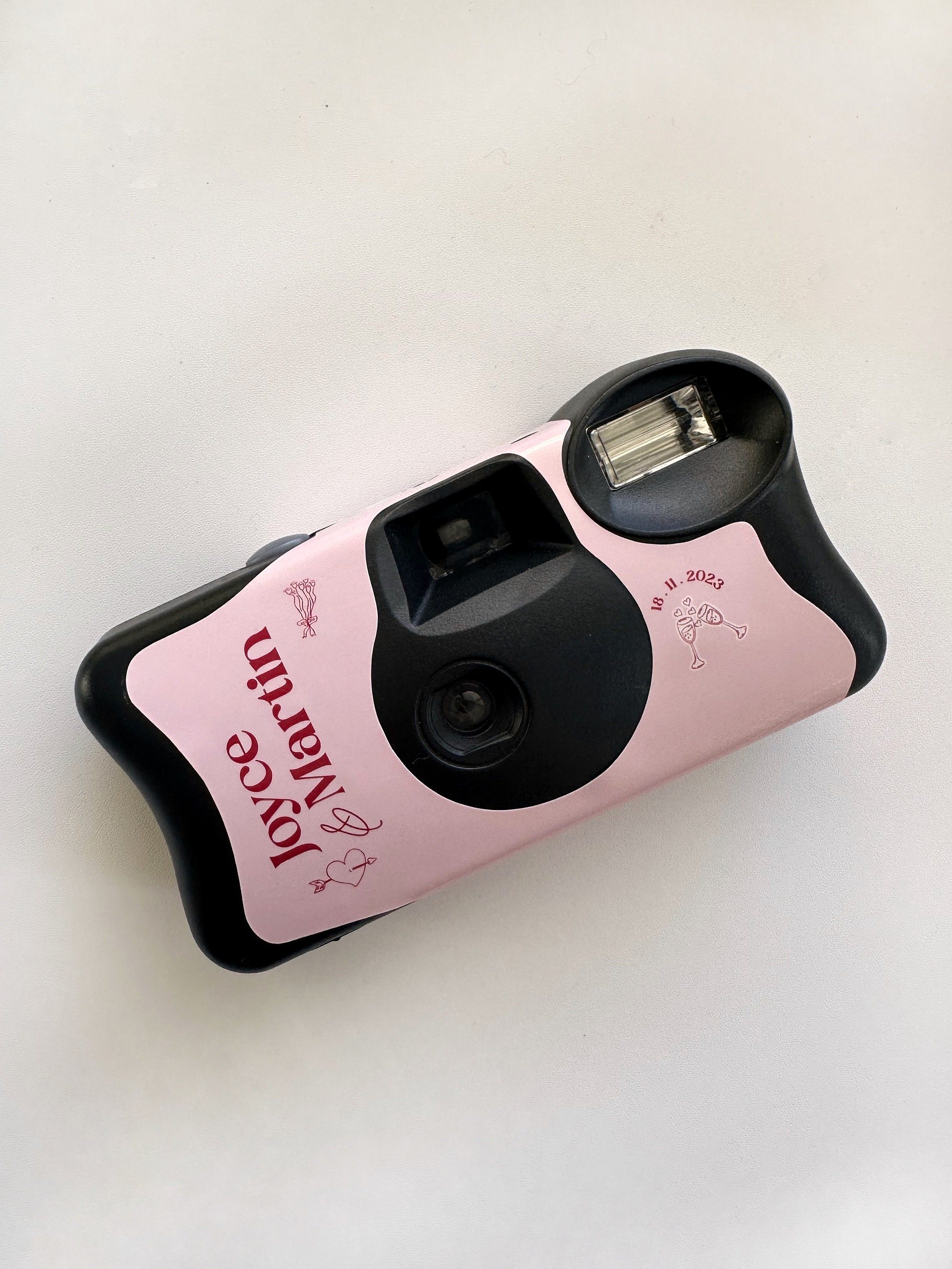 WRAP ONLY Custom Kodak Disposable Camera Wrap Pink Etsy
