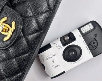 TYLKO OWIJANIE - Niestandardowe Fujifilm Quicksnap - Jednorazowe opakowanie na aparat - Niestandardowa naklejka na aparat - Ślub - Zaręczyny - Wieczór panieński - Wieczór panieński