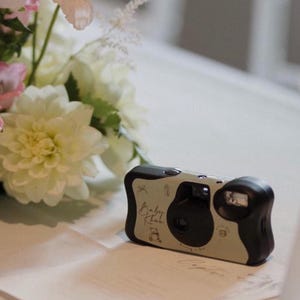 WRAP ONLY - Custom Kodak Disposable Camera Wrap - Custom Camera Sticker - Baby Shower Wedding Engagement Party- Hen&#39;s Party – Bachelorette-