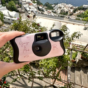 WRAP ONLY - Custom Kodak Disposable Camera Wrap - Pink - Custom Camera Sticker - Wedding - Engagement Party - Hen's Party – Bachelorette