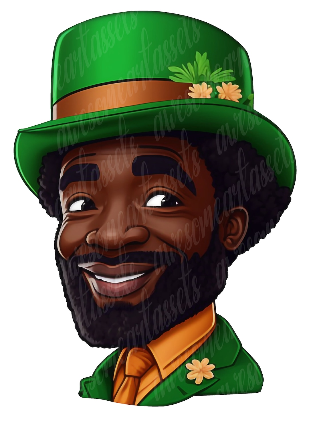 Lepchcon Black Leprechaun 300 Dpi Transparent PNG FILE , St Patricks Day ...