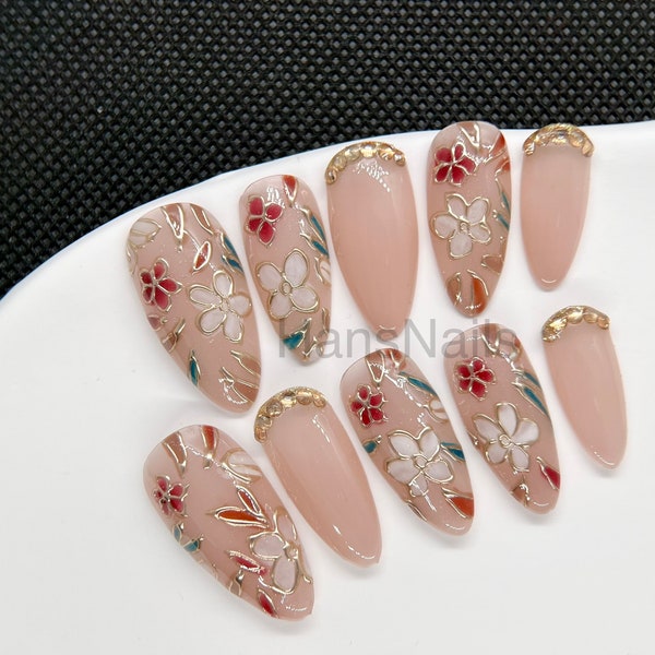 Faux Nails - Etsy