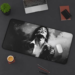 Michael Jackson Desk Mat - Celebrate the King of Pop at Your Workspace