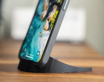 Phone Stand / Holder for Desk - Suitable for Most Smartphones (inc. iPhones / Samsung)