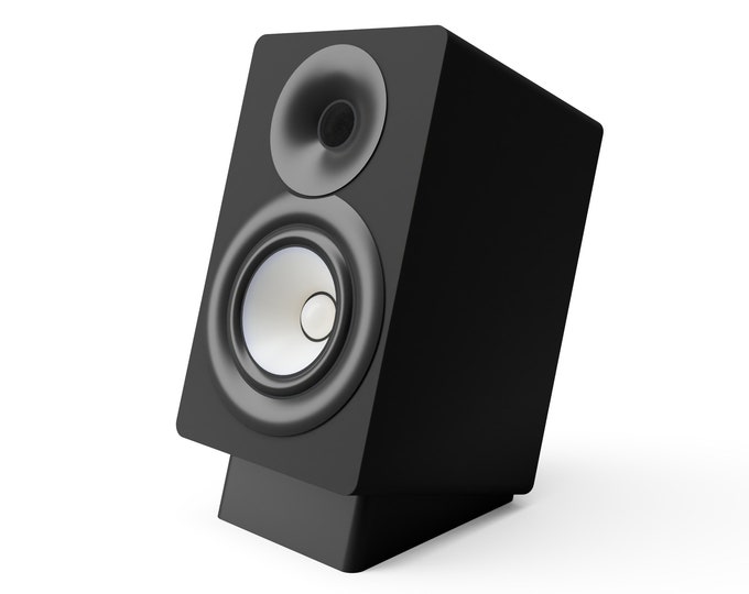 Yamaha HS5 Desktop Speaker Stands Bookshelf Wedge Risers 15 Degrees