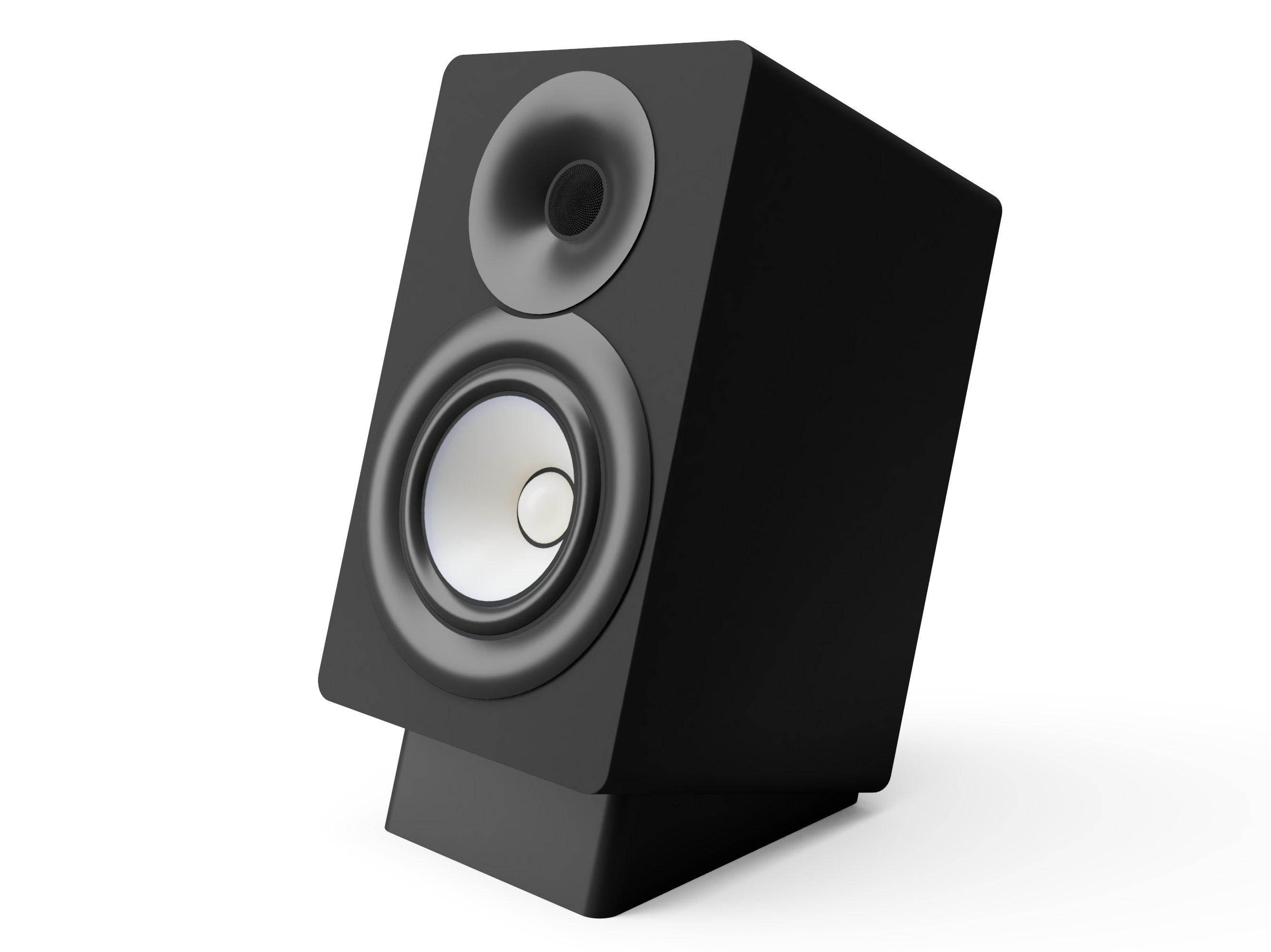 YAMAHA HS5 Studio Monitors 3D model