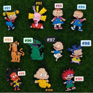 Rugrats shoe clog charms