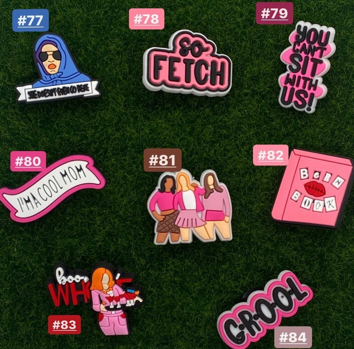 Mean girls crocs - Etsy 日本