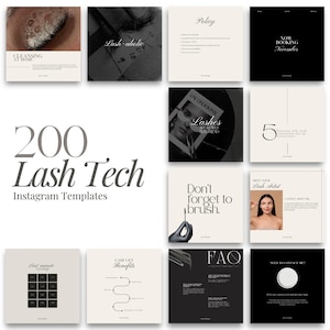 Lash Tech Content, Lash Extension Content, Lash Tech Instagram Posts, Lash Artist Social Media