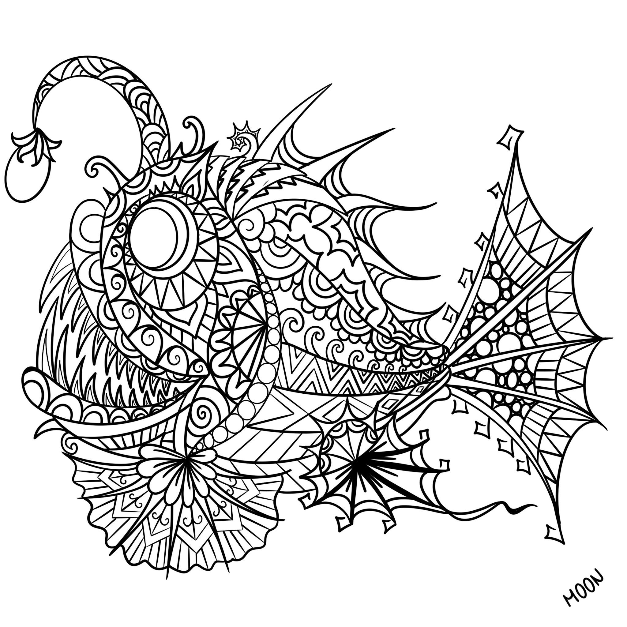 Animal Mandala Printable Designs - Etsy