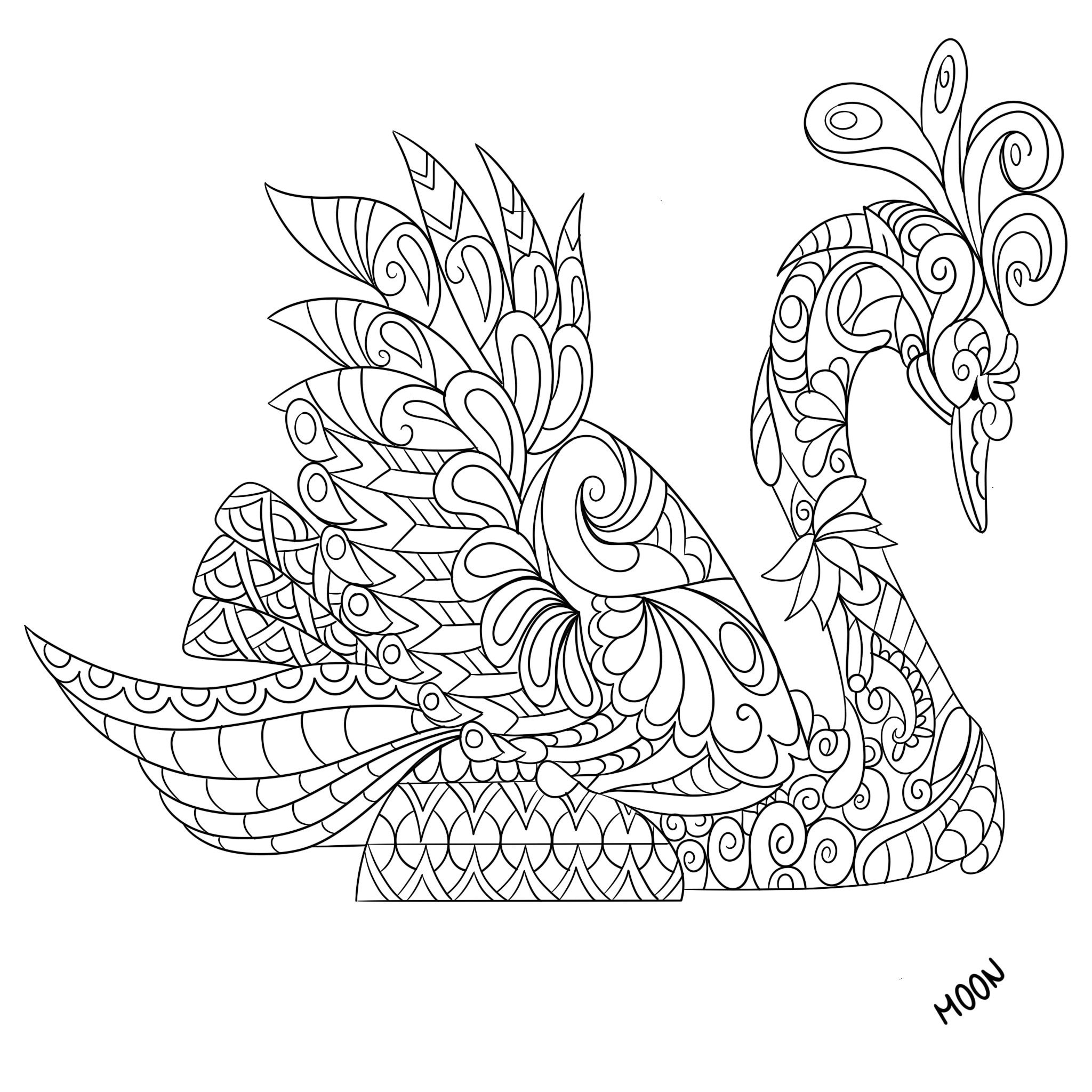 Animal Mandala Printable Designs - Etsy