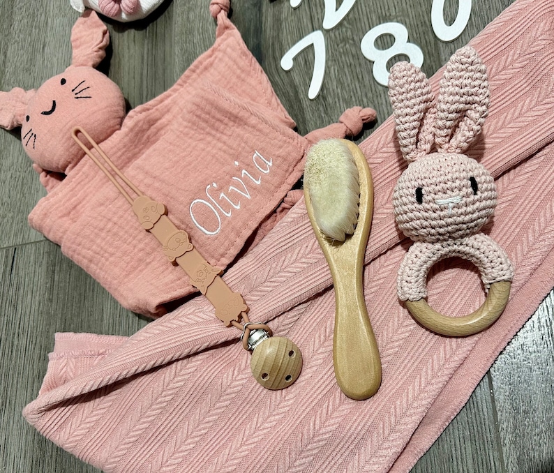 Personalised Gift Baby Girl Baby Shower Present, Baby Milestones