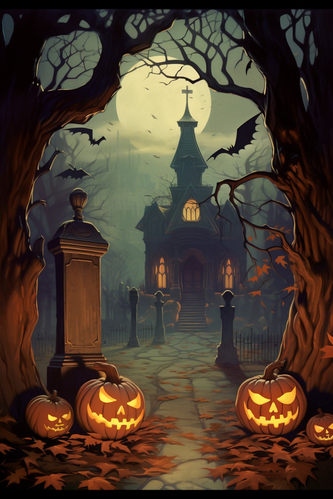 halloween themed posters