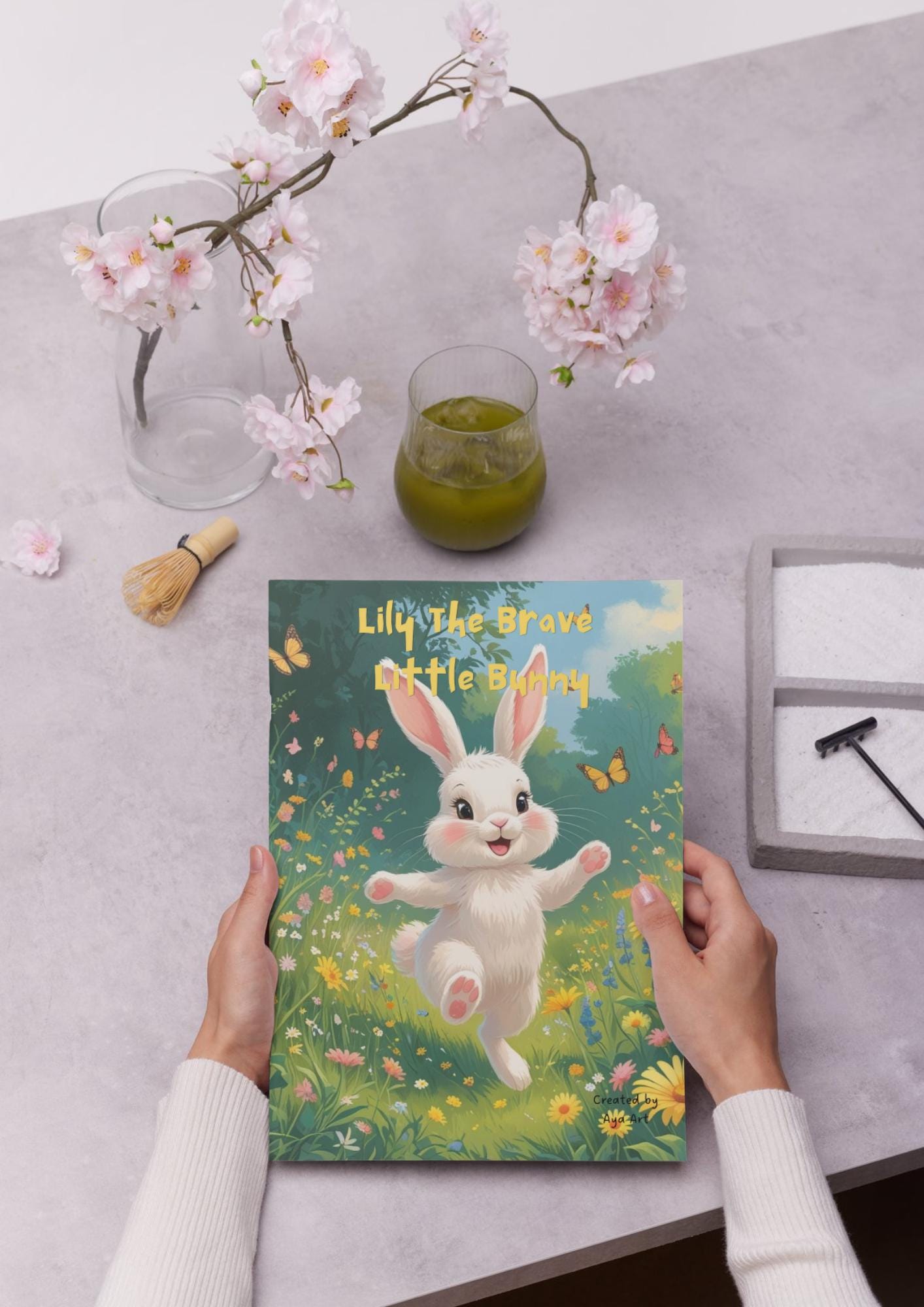 Lily the Brave Little Bunny | Digital Download Storybook for Toddlers & Preschoolers | Bunny Story for Kids | Printable PDF for Kids