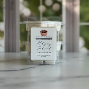 Mahogany Teakwood | Wax Melt | 100% Soy Wax | Handmade