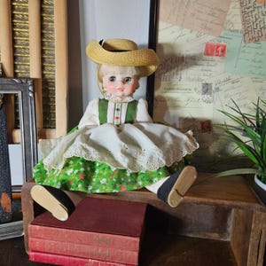 Vintage Madame Alexander Heidi Puppe mit Original Box