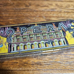 German Opera Harmonica Tin Case