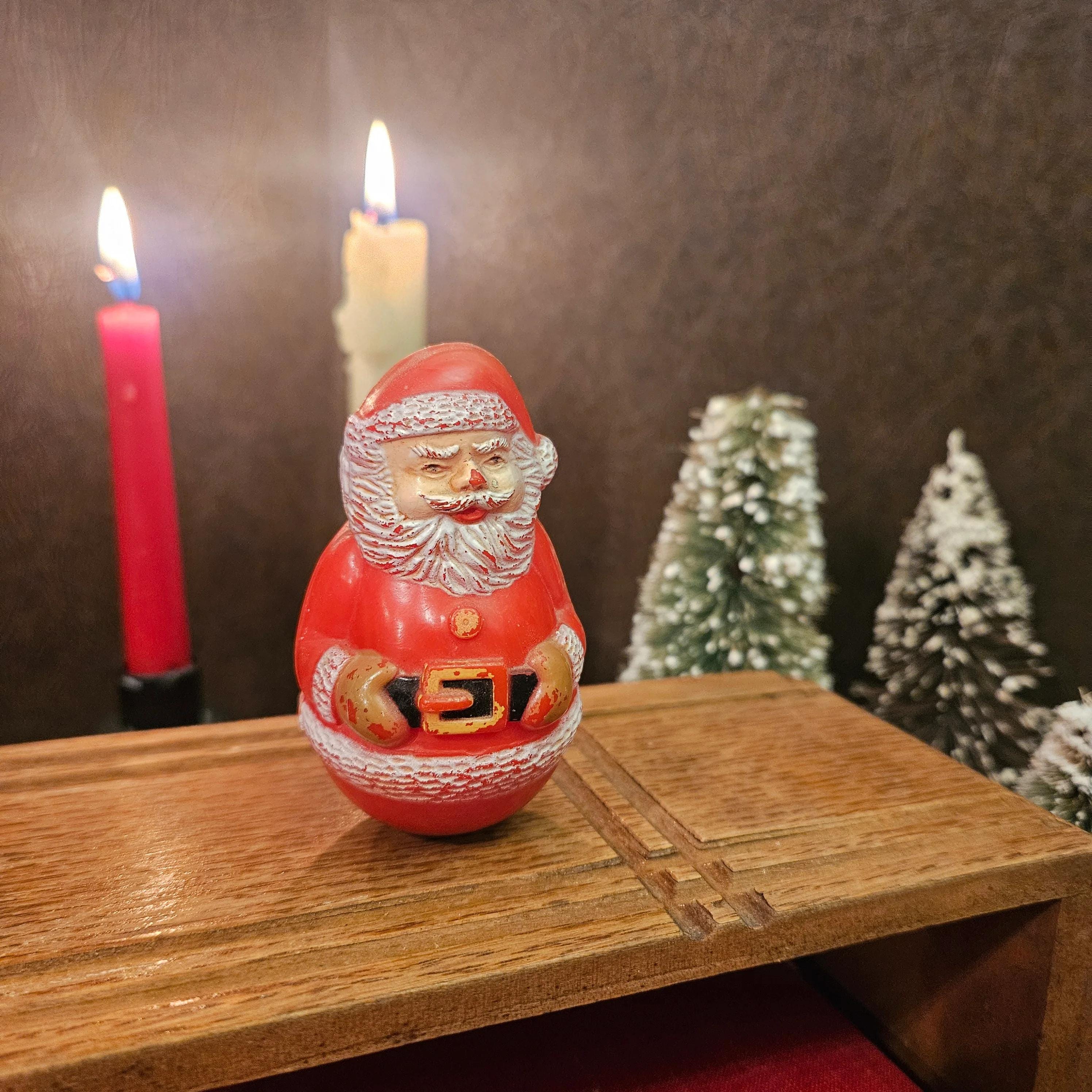 Vintage Santa Wobble - Etsy