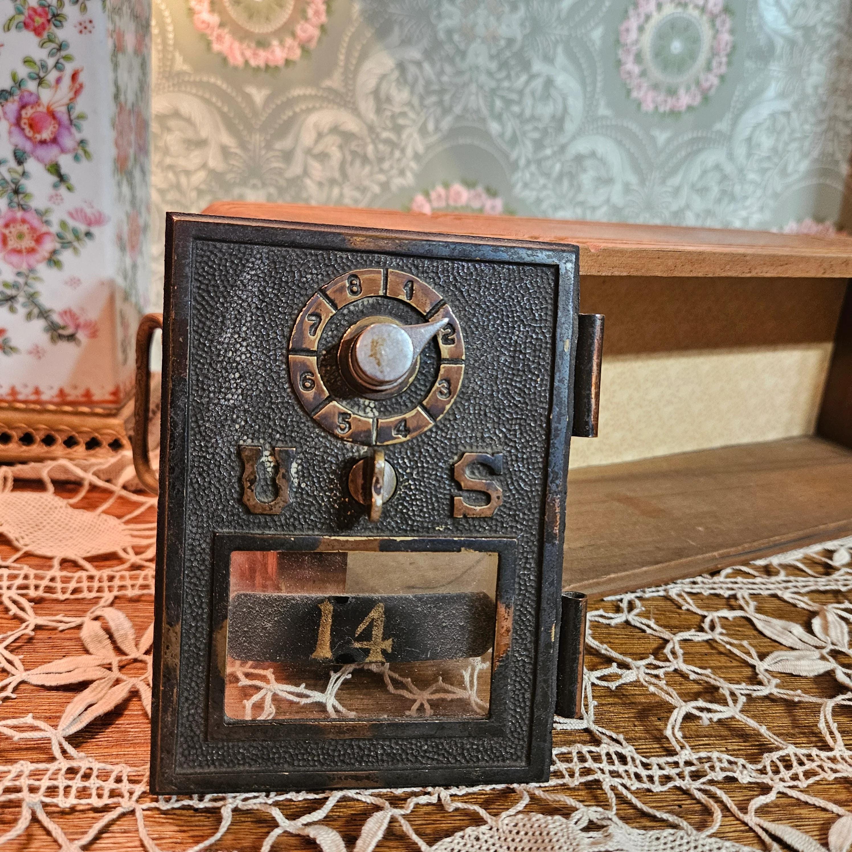 Vintage Post Office Mail Box - Etsy