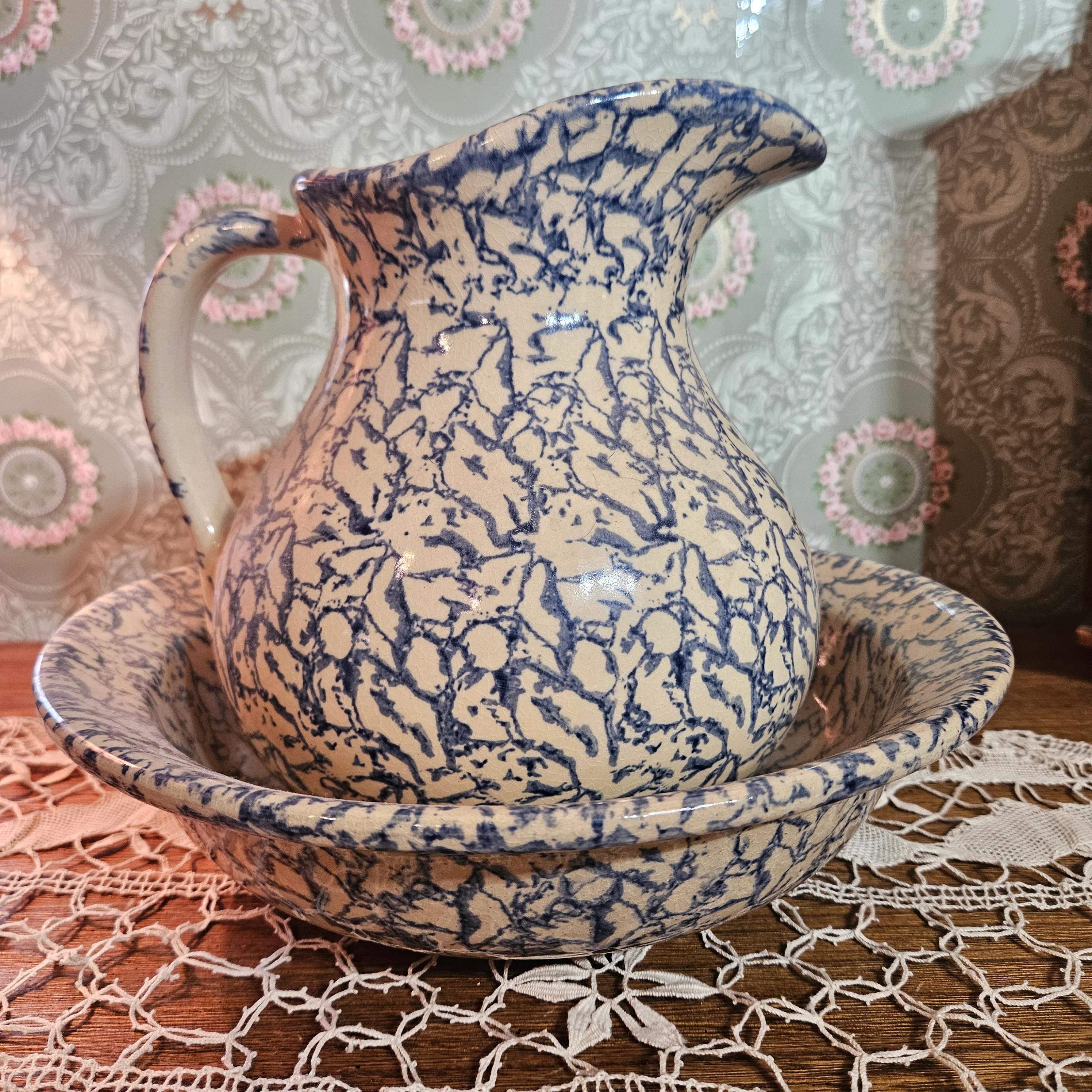 Robinson Ransbottom Pitcher and Basin - Etsy