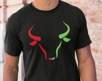 Bullish Tee, Funny Wall Street Shirt, Day Trader T Shirt For Men, Stock Investor Gift, Stock Market Shirt, Stock Trading Shirt, Trading Gift