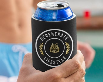 Degenerierter Lebensstil Dosen Coolie, Junggesellenabschied Dosen Coolies, Dosenhalter, Getränke Isolier, Bier Koozie, Bier Coolie