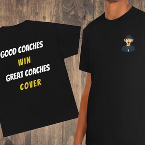 Coaches Cover T-Shirt, Gambling Gift, Gambling Shirt, Sports Betting Tshirt, Funny Gambling Gift, Trendy Casino Shirt, Gag Gift