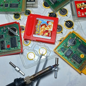 Gameboy Game Cartridge Battery Replacement Service - Revive Your Retro Gaming Experience!