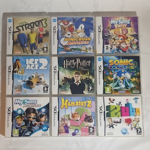 Nintendo DS Game Lot: 1 - Assorted Original Second-Hand Titles for Endless Fun!