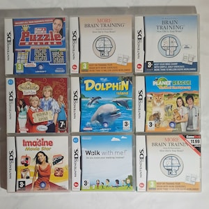 Nintendo DS Game Lot: 2 - Assorted Original Second-Hand Titles for Endless Fun!