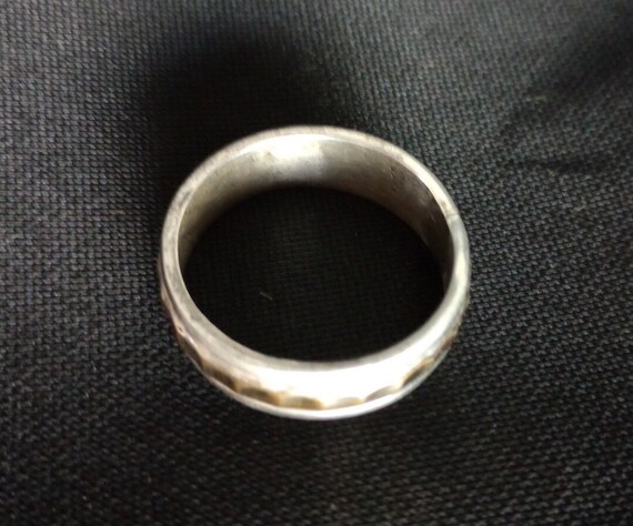 Vintage Native American Apache Ring Sterling Silv… - image 3