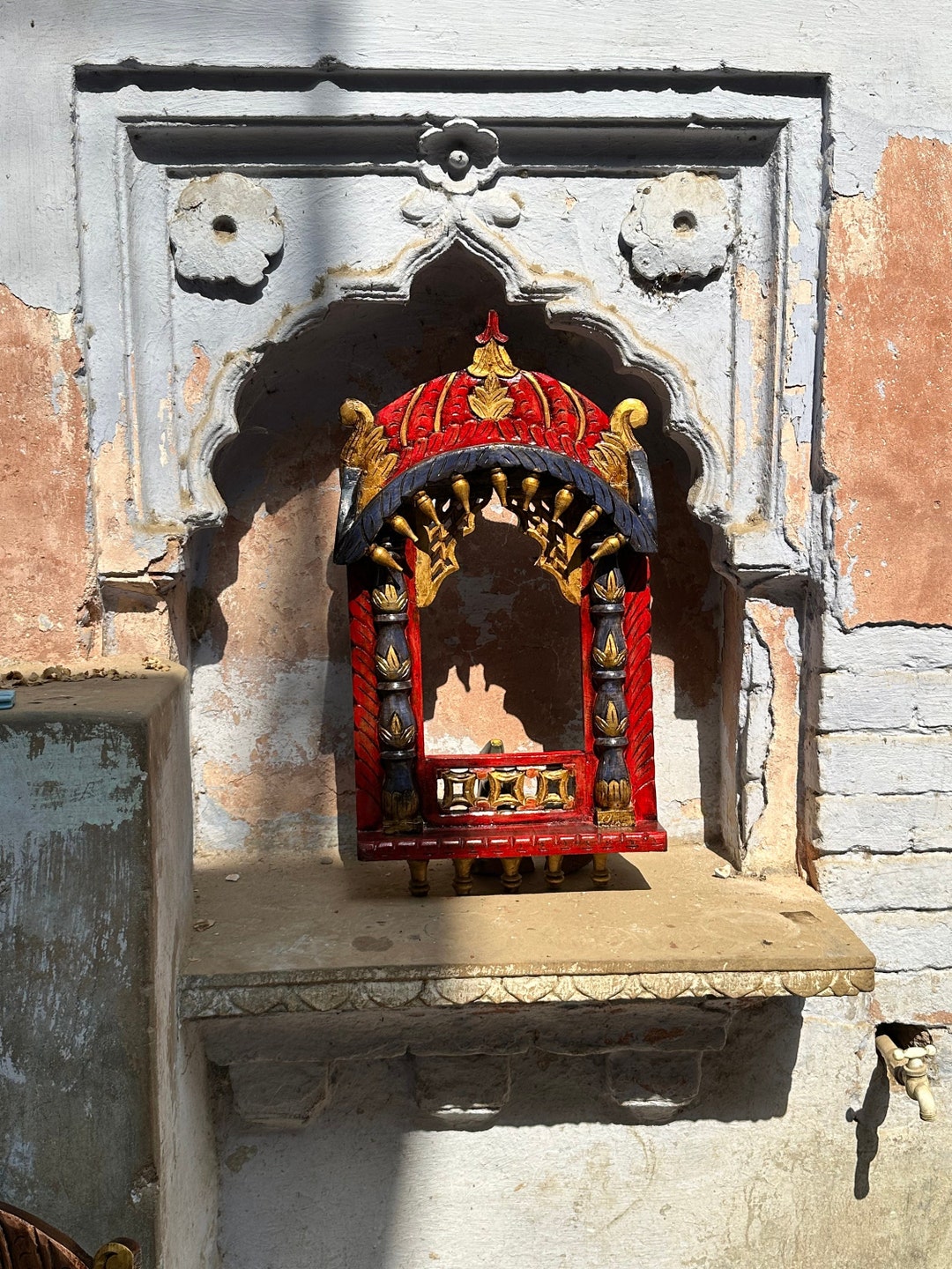 Indian Traditional Style Jharokha for Room Wall Art Frame for Home