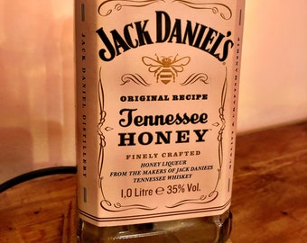 Jack Daniels Steampunk Bottle 1L Antique Brass / Gold / Vintage