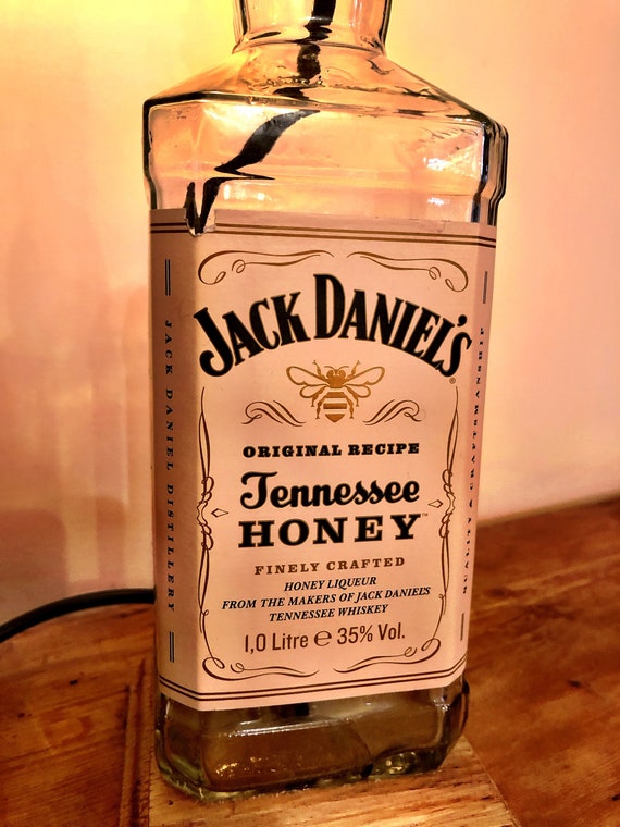 Jack Daniels Honey Whisky Bottle Lamp 