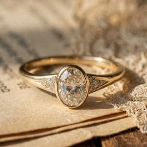 Vit safirring: Handgjord sterlingsilver med åttkantig ädelsten, smycken för kvinnor, julklapp