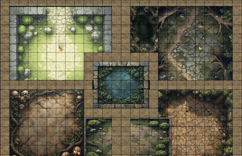 Doom Temple - Heroquest Animated Dungeon Board: Forest of Doom Video ...