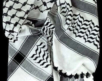 Collezione di sciarpe Kefiah, Kafiya palestinese, Kefiah, Copricapo, Unisex, Sciarpa alla moda, Sciarpa palestinese, Copricapo, Sciarpa Shemagh - Italia