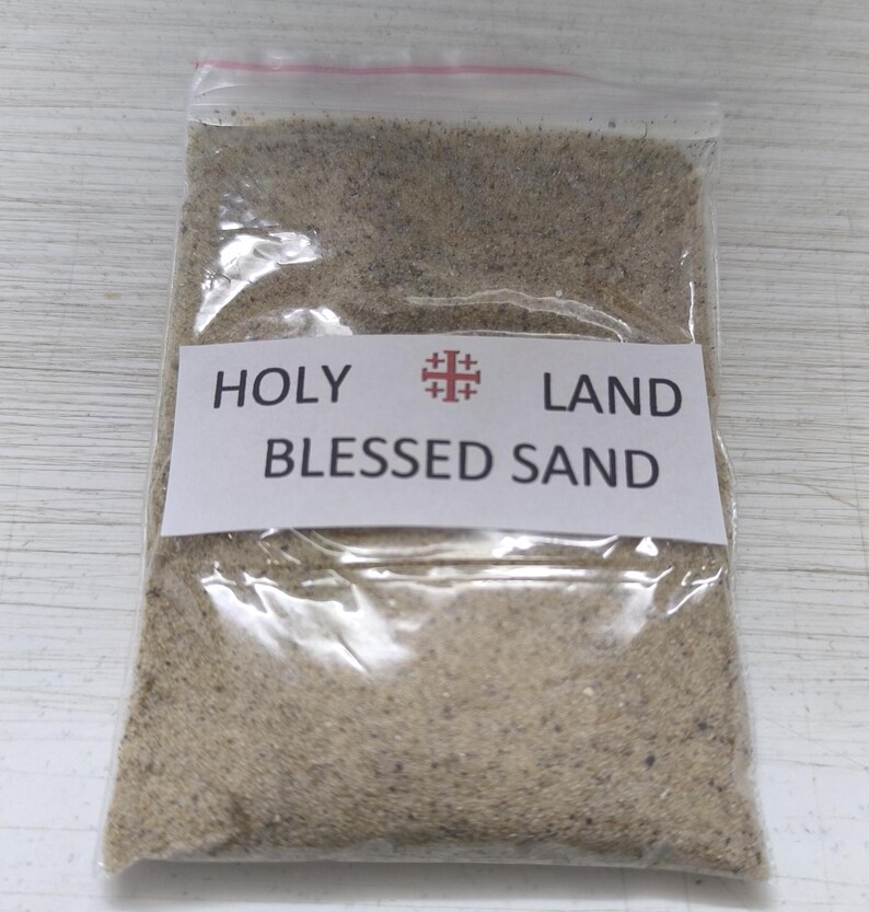 Blessed Sand From the Sea of Galilee: Sacred Land of Christ (200 Gr./7 ...