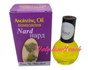 Nard Anointing Oil: Pure Olive Oil From Jerusalem (10 ML)