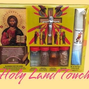 Holy Land Set Symbolen van het hemelse Jeruzalem in één set