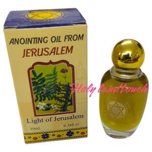 Anointing Oil Light of Jerusalem Holy land Jerusalem Gift Healing Blessing